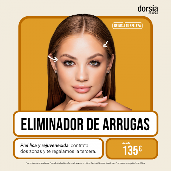 ELIMINADOR DE ARRUGAS DESDE 135